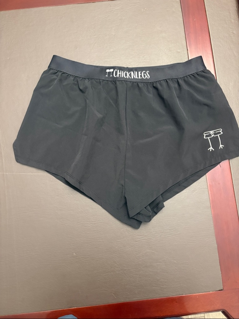 Chickn Legs Men's Athletic Shorts - Black